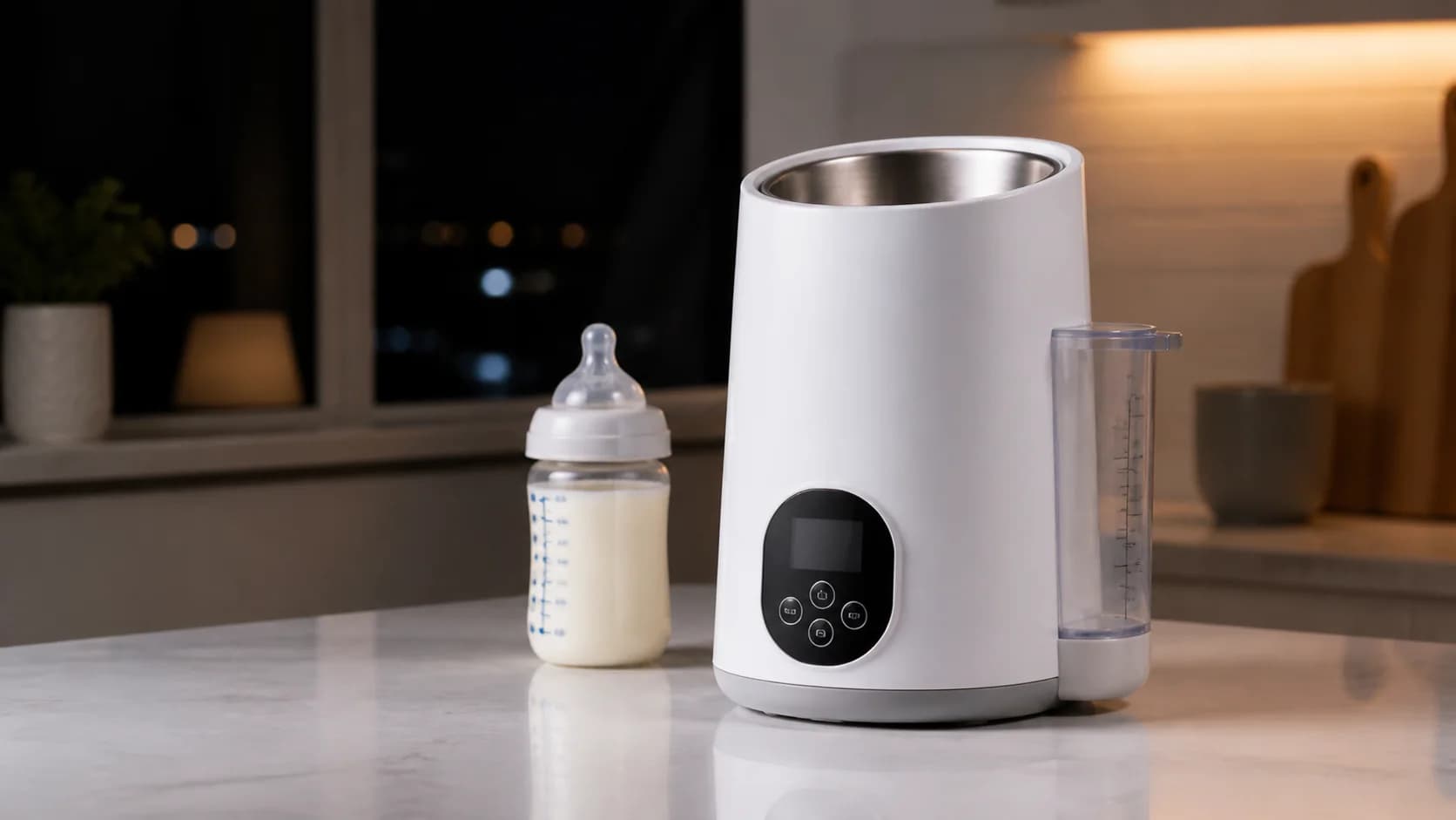 Baby Brezza Smart Baby Bottle Warmer with Bluetooth